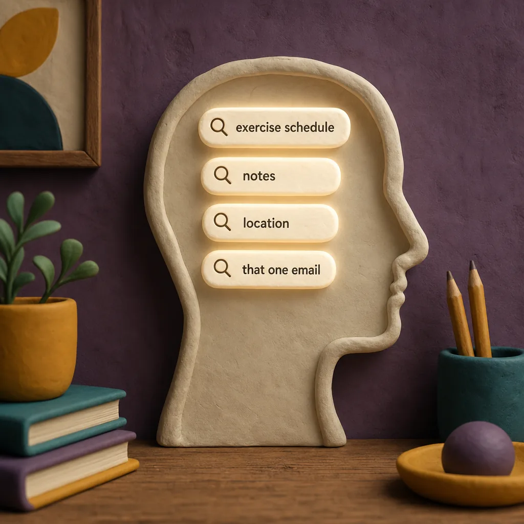 The burden of remembering what to look for never left your head.