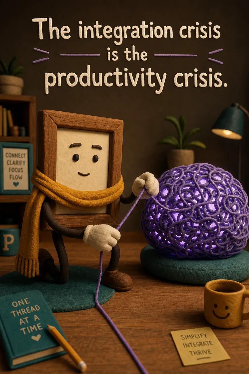 The integration crisis is the productivity crisis.