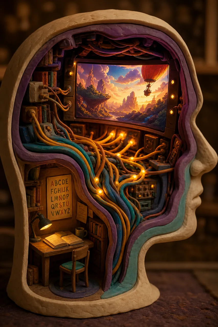 A cinema for sight. A desk lamp for reading.