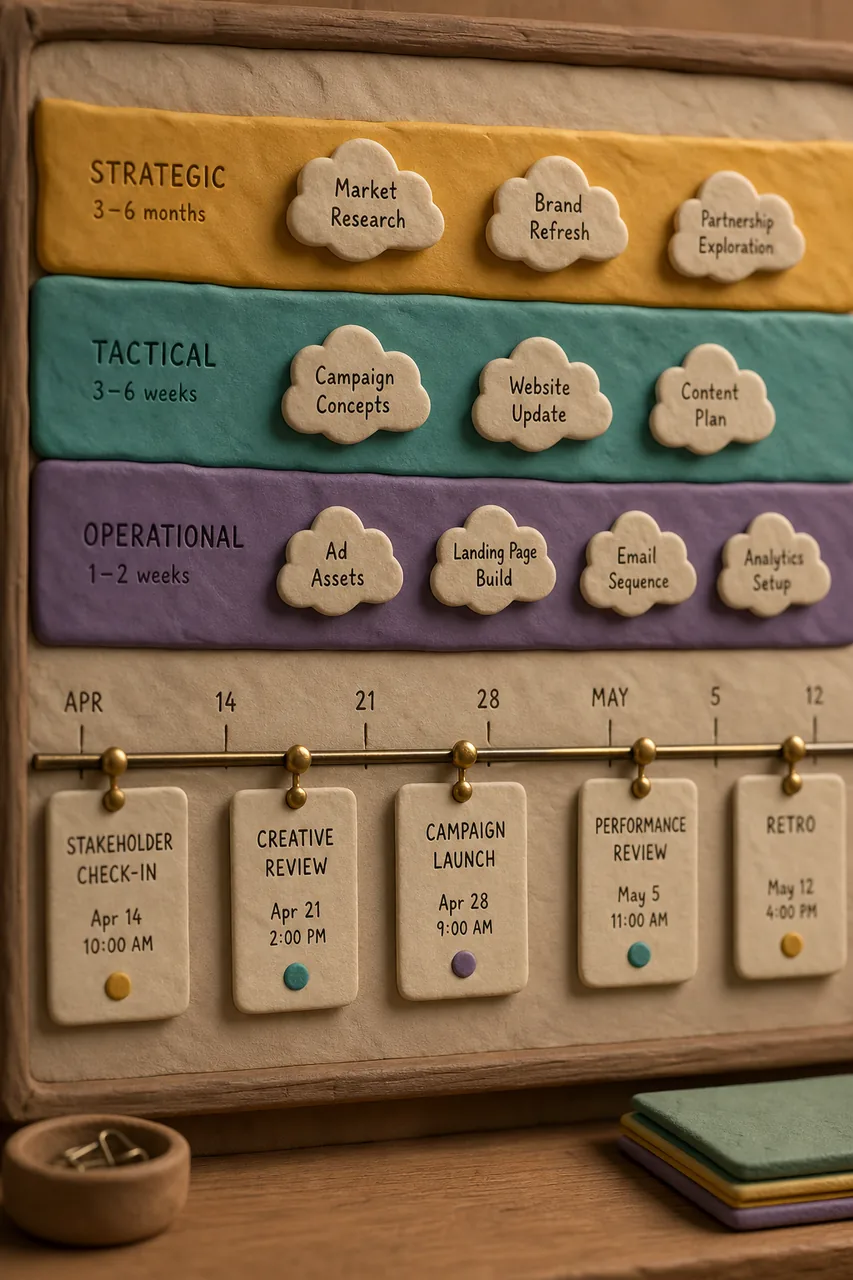 Brass pins for meetings. Soft bands for everything else.