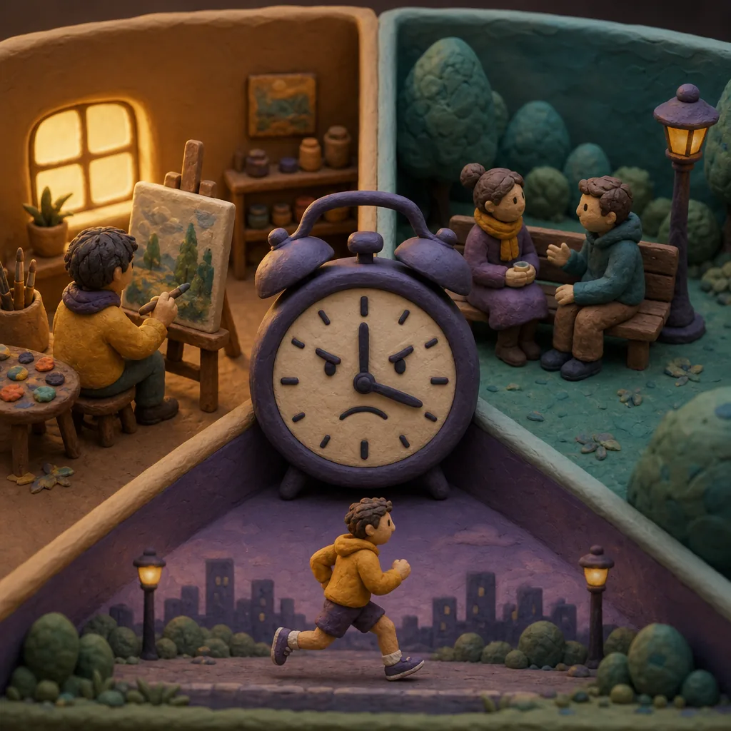 The alarm clock doesn&rsquo;t care that the conversation wasn&rsquo;t finished.