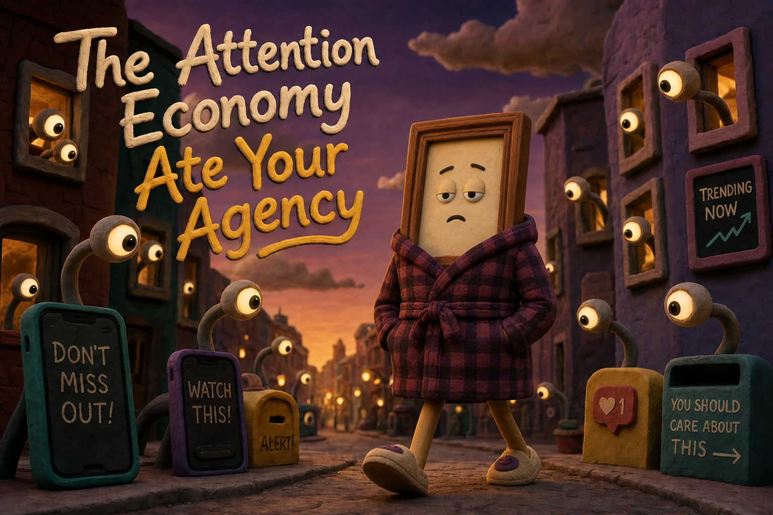 The Attention Economy Ate Your Agency
