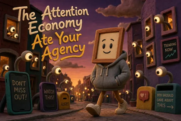 The Attention Economy Ate Your Agency