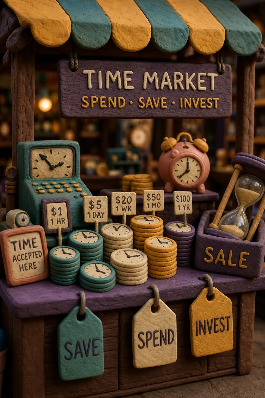 Save. Spend. Invest. The time market is always open.