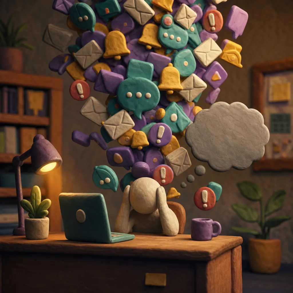 Overstimulated and understimulated, at the same time.