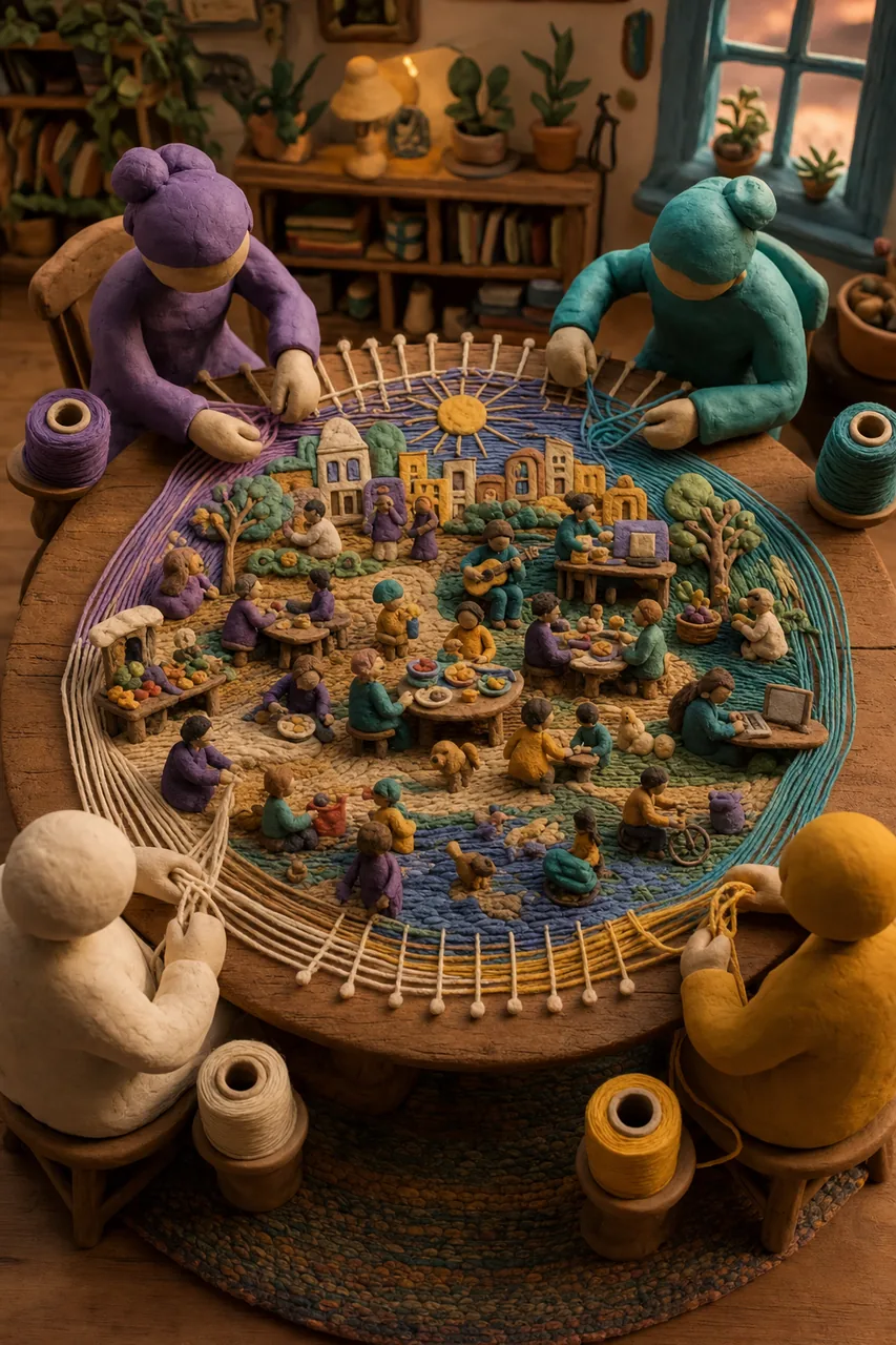 Radical collaboration: one tapestry, many spools.