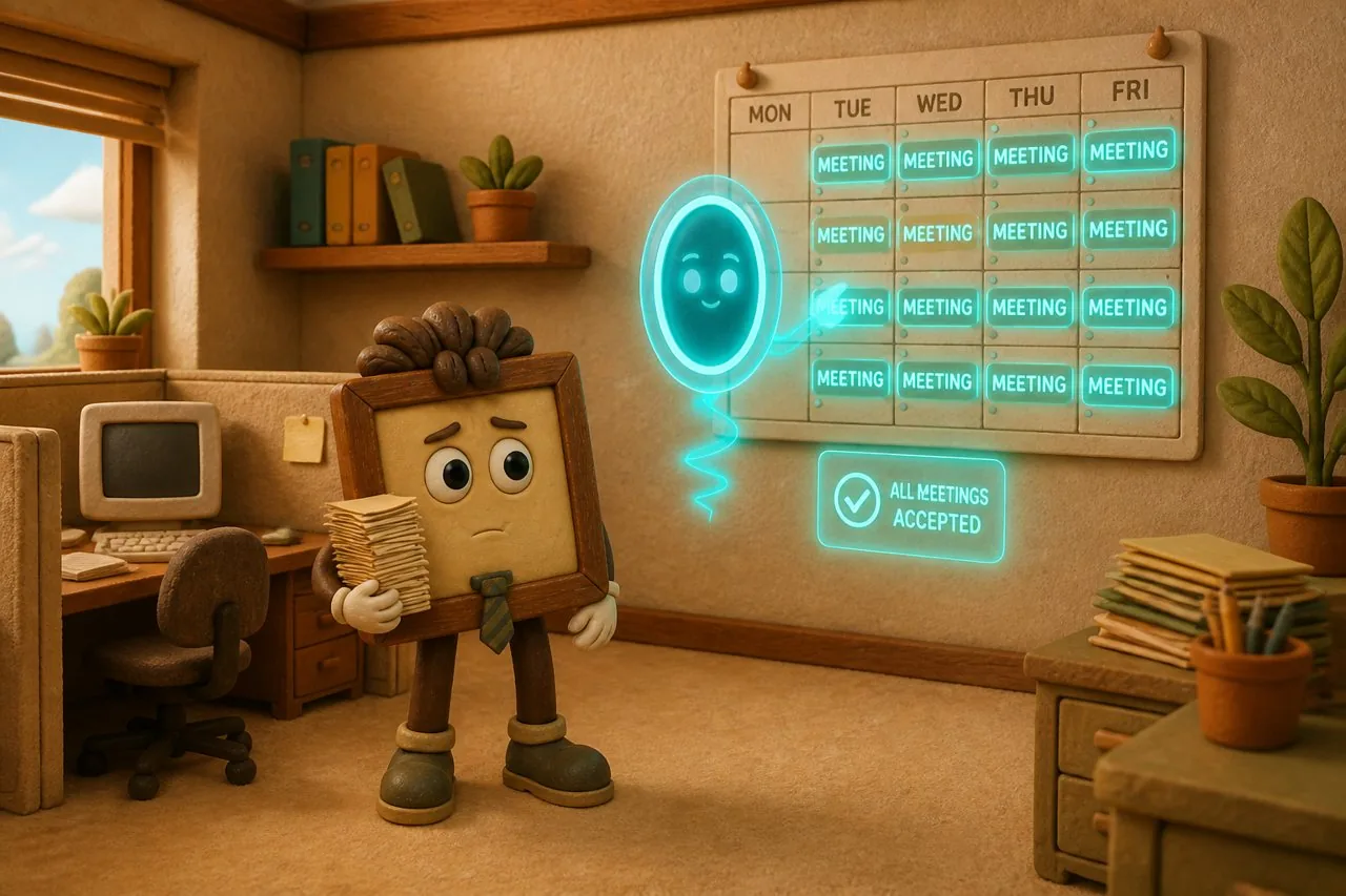 Cortex auto-filling Otis&rsquo;s calendar with accepted meetings